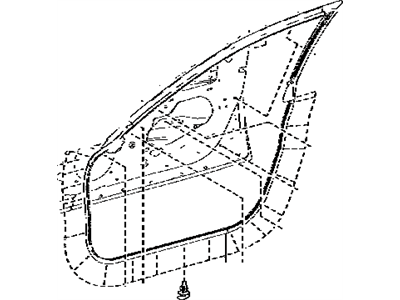 Lexus IS200t Weather Strip - 67861-53050