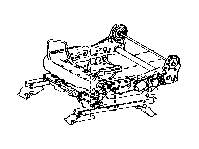 Lexus 72020-53271 ADJUSTER Assembly, Front Seat