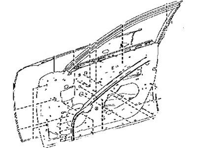 Lexus 67002-53130 Panel Sub-Assembly, Front Door Inside