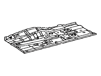 Lexus IS200t Floor Pan - 58112-53061