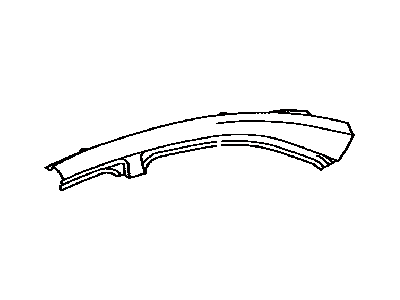 Lexus 61226-53020 Rail, Roof Side Outer