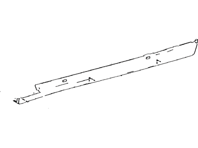 Lexus 75851-53904 MOULDING, Body ROCKE