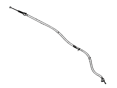 Lexus IS350 Parking Brake Cable - 46430-53020