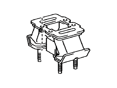 Lexus 12371-31300 INSULATOR, Engine Mounting