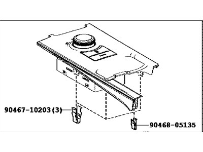 Lexus IS Turbo A/C Switch - 84970-53011