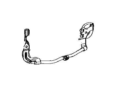 Lexus 89516-30180 Wire, Skid Control Sensor