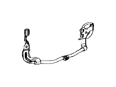 Lexus 89516-24010 Wire, Skid Control Sensor