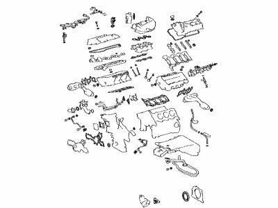 Lexus 04111-31C42 GASKET KIT, ENGINE O