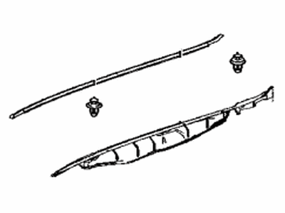 Lexus 53807-53041 REINFORCEMENT SUB-AS