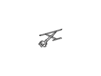 Lexus IS Turbo Window Regulator - 69802-53040