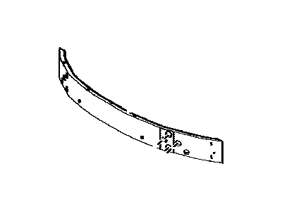 Lexus 52131-53130 Reinforcement, Front Bumper