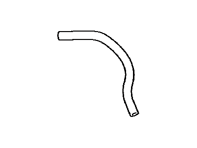 Lexus RC Turbo Coolant Reservoir Hose - 16261-36170