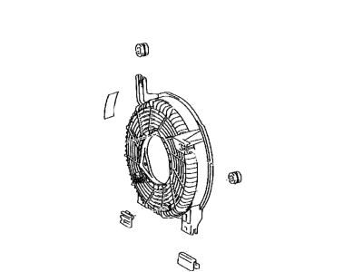 Lexus 88454-60061 Shroud, Fan