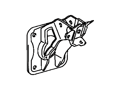 Lexus 55106-33030 Support Sub-Assy, Brake Pedal