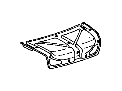 Lexus 64791-33020 Cover, Back Door Trim