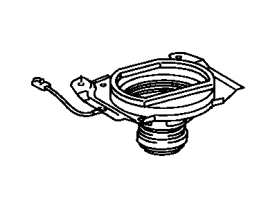 Lexus 86160-33500 Speaker Assy, Rear NO.2