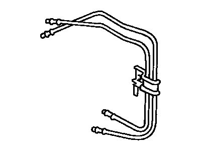 Lexus 32907-33050 Tube Sub-Assy, Oil Cooler Outlet, NO.2