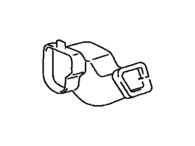 Lexus 87201-33230 Duct Sub-Assembly, Air