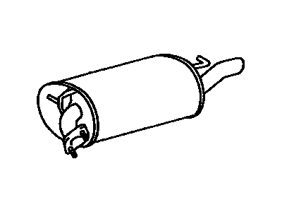 Lexus 17440-20012 Exhaust Tail Pipe Assembly