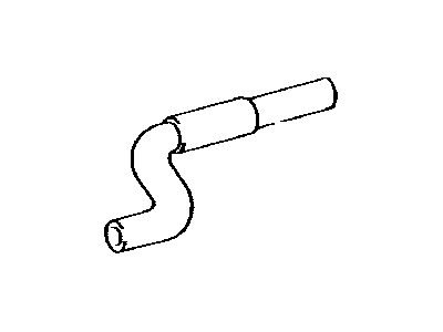 Lexus 16571-20020 Hose, Radiator, Inlet