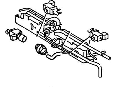 Lexus ES300 Secondary Air Injection Check Valve - 25701-20120