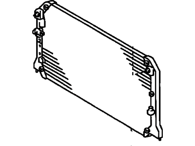 Lexus 88460-06061 CONDENSER Assembly