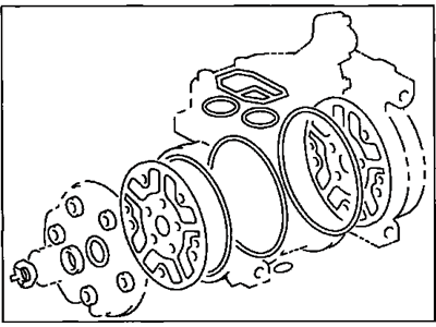 Lexus 88335-48070 Gasket Kit, Overhaul