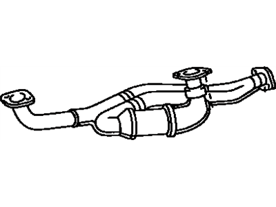 Lexus 17410-20050 Front Exhaust Pipe Assembly