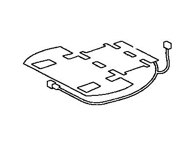 Lexus 87510-33120 Heater Assembly, Seat