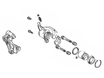 Lexus LS400 Brake Caliper - 47750-50110