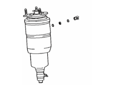 Lexus LS600hL Air Suspension Spring - 48010-50340