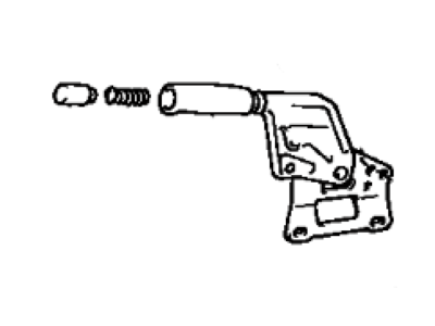 Lexus 46201-24060-03 Lever Sub-Assy, Parking Brake