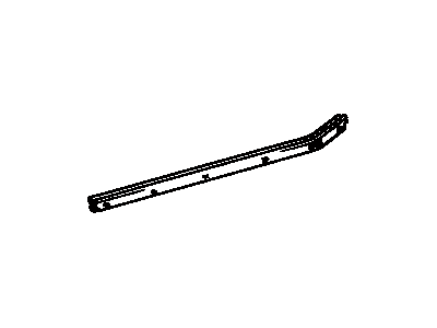 Lexus 68240-32020 Weatherstrip Assy, Rear Door Glass, Inner