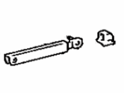 Lexus 73013-32070-05 Plate Sub-Assy, Front Seat Belt Inner Anchor, RH