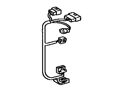 Lexus 88605-32550 Harness Sub-Assy, Cooler Wiring, NO.1