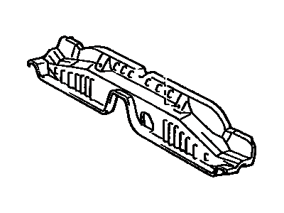 Lexus 57605-32020 Member Sub-Assy, Rear Floor Cross, NO.1