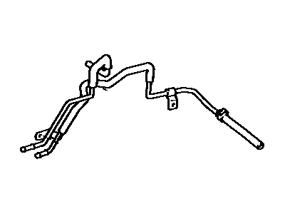 1991 Lexus ES250 Power Steering Hose - 44406-32100