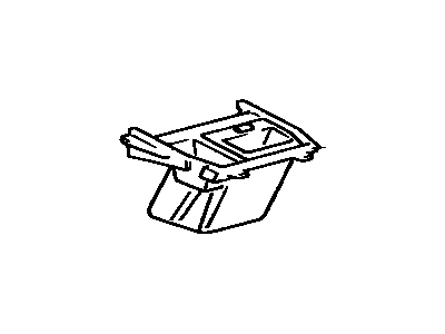 Lexus 74110-53020-E0 Receptacle Assy, Front Ash