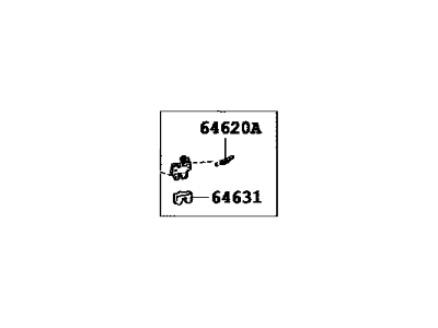 Lexus ES250 Door Lock - 64610-32060