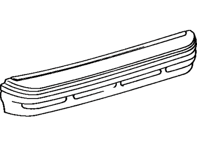 Lexus 52615-53100 Absorber, Rear Bumper Energy