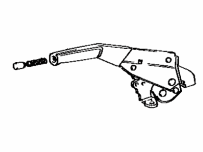 Lexus 46201-32150-04 Lever Sub-Assy, Parking Brake