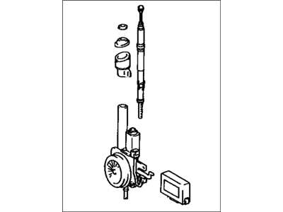 Lexus 86300-32201 Antenna Assembly, W/HOLD