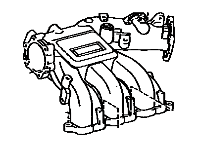 Lexus 17109-62012 Tank, Intake Air Surge