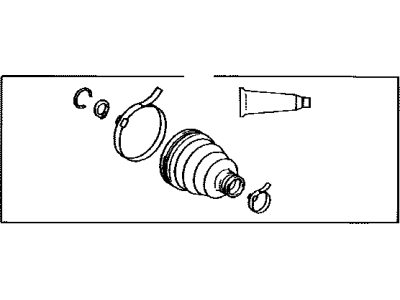 Lexus 04438-33140 Boot Kit, Front Drive Shaft