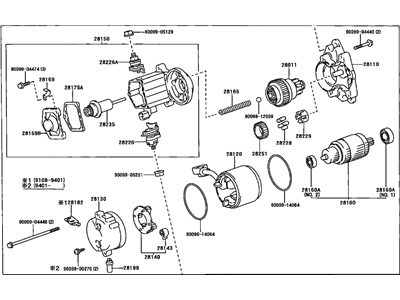 Lexus 28100-50020 Starter Assy