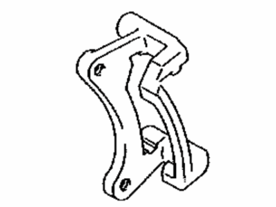 Lexus SC400 Brake Caliper Bracket - 47721-24060