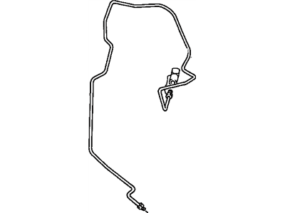 Lexus 31481-24040 Tube, Clutch Master Cylinder To Flexible Hose