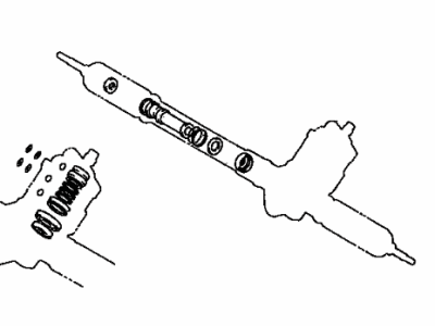 Lexus 04455-24050 Gasket Kit, Power Steering Control Valve Overhole