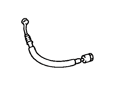 Lexus 23801-0P060 Hose Sub-Assembly, Fuel