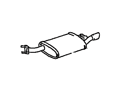 1999 Lexus SC400 Exhaust Pipe - 17440-46020